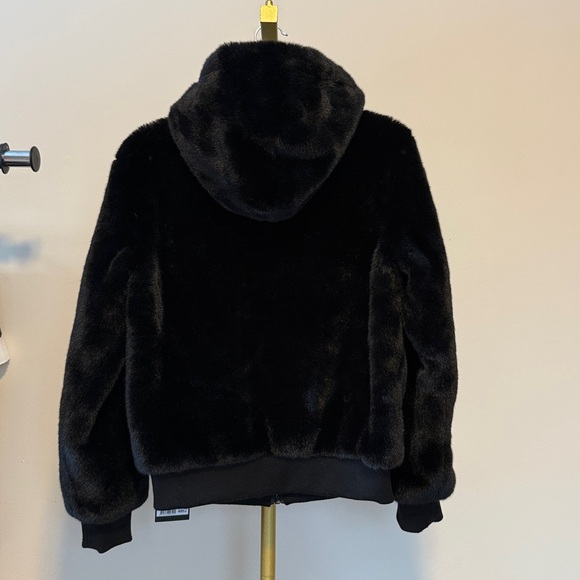 NWT The Kooples Reversible Faux Fur Jacket - Picture 6 of 11